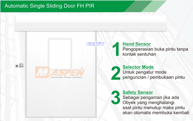 Single Sliding Door Full Hermetic