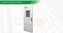 Single Swing Door Manual